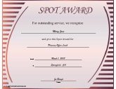 Spot Award